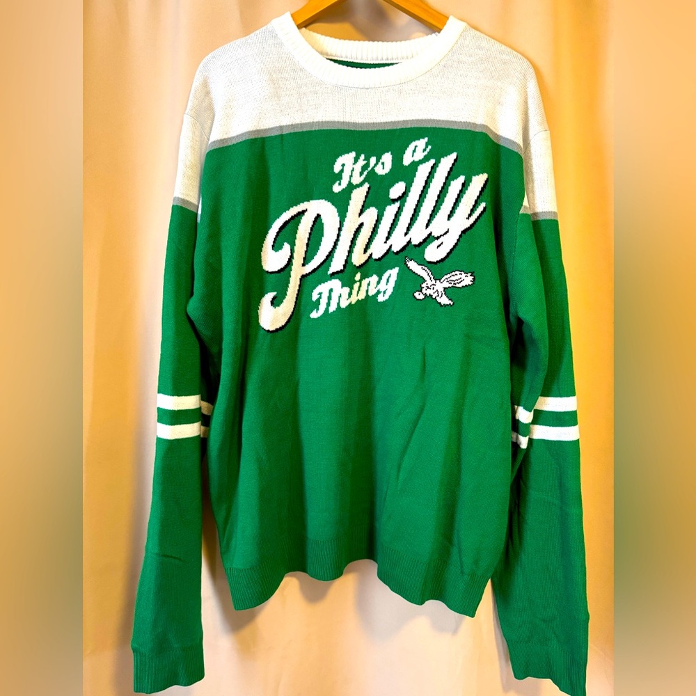 NFL official “IT’S A PHILLY THING”/ *EAGLES* knit sweater